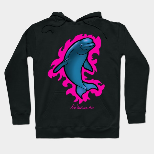 Rad Beluga Design Color Variant B Hoodie by Kai Ventura